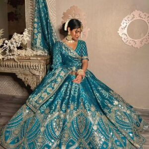 Mehendi Lehenga